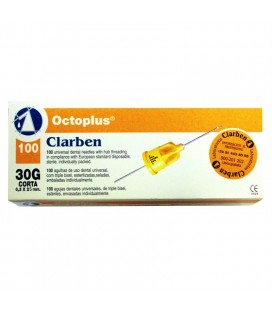 OCTOPLUS 30G COURT 21 mm AIGUILLES PERIAPICALES ULTRA-FINES