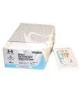 SUTURE MERSILK W329H 4/0 FS-2 3/8C - 19MM, 45CM.