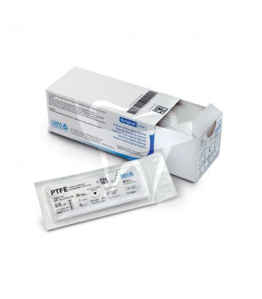 SUTURES PTFE 5/0 (3/8 TB DE 12MM) 75 CM