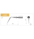 INSERT N°10X DETARTRAGE (POUR SATELEC)