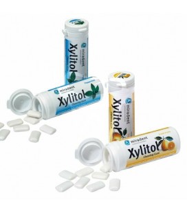 MIRADENT XYLITOL CHEWING GUM FRUITS