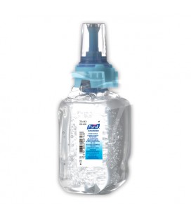 RECHARGE GEL HYDRO ALCOOLIQUE PURELL ADVANCED ADX-7 EN 14476