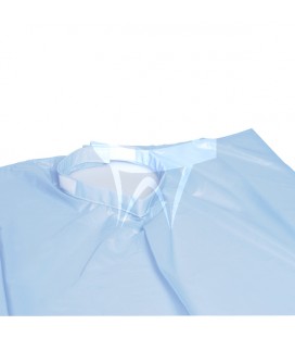 BAVOIR-PROTECTION LAVABLE BLEU 70x58 cm