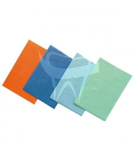SERVIETTE-BAVOIR BLEU-CAPRI