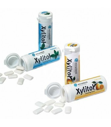 MIRADENT XYLITOL CHEWING GUM MENTHE VERTE