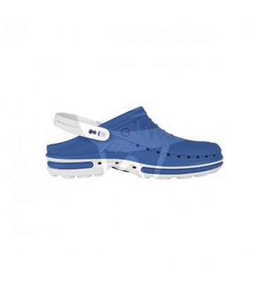 SABOTS WOCKCLOG BLEU ELECTRIQUE T/BLANCHE 43-44