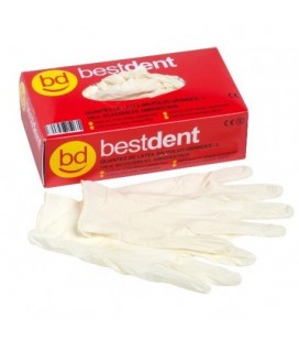 Gants latex non poudrés 23654