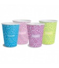 Gobelets papier Graffiti Monoart 64553