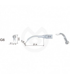 INSERT PROPHYLAXIE DTE WOODPECKER COMPATIBLE SATELEC ET NSK 75427