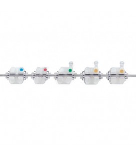 Brackets céramiques Clarity SL 1 Cas 5-5 Sup et Inf MBT L02987
