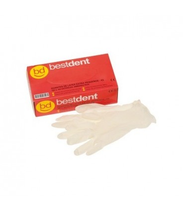 Gants latex poudrés 24685