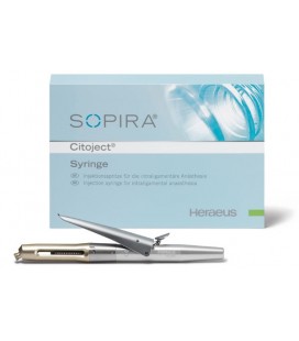 SOPIRA CITOJECT SERINGUE POUR ANESTHESIE INTRALIGAMENTAIRE ALUMINIUM