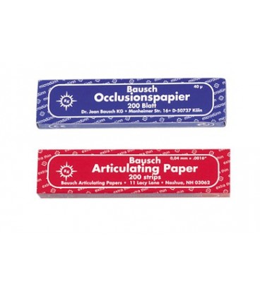 PAPIER BK 80 BLEU-ROUGE 0,04 mm