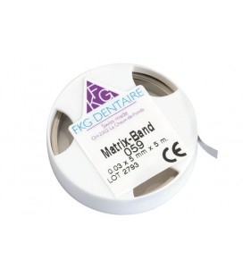 MATRICES METALLIQUES 0,03 mm x 5 mm x 5 m